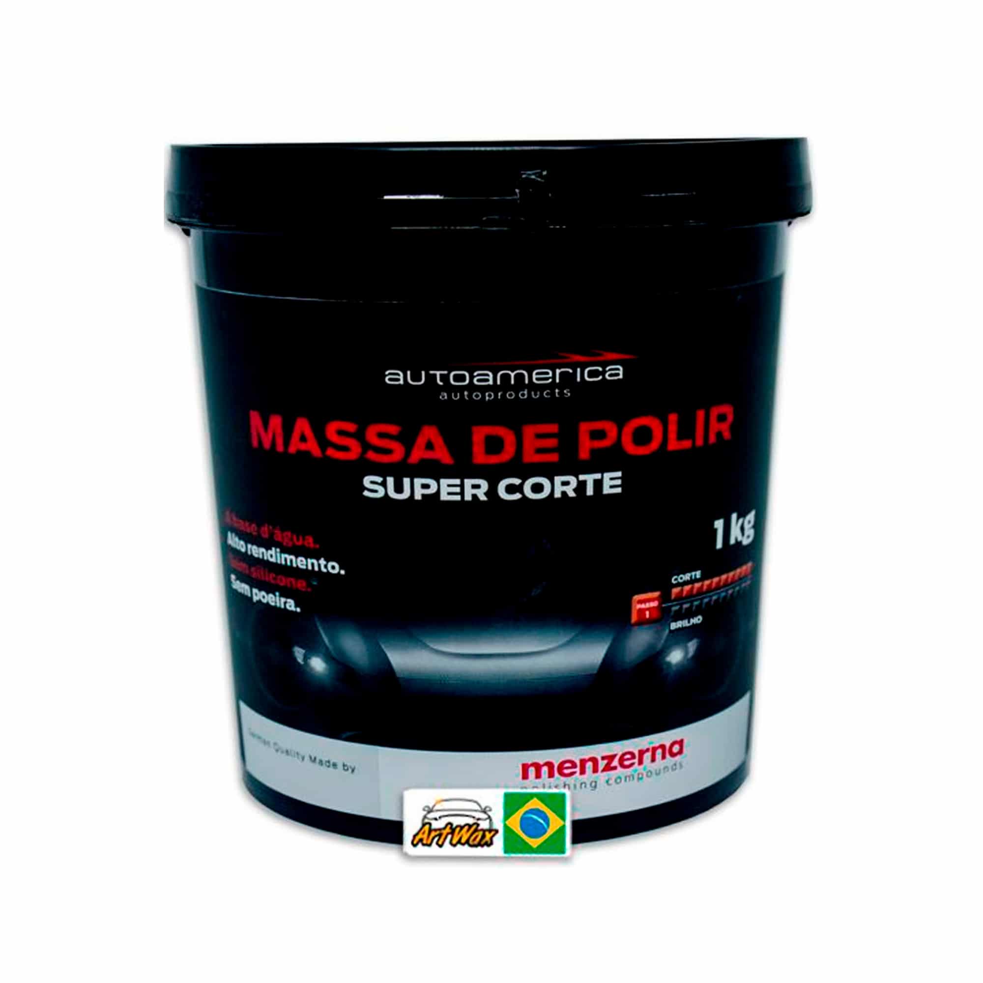 MASSA DE POLIR - SUPER CORTE MENZERNA 1KG