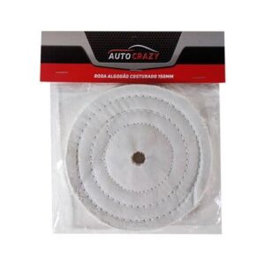 RODA DE PANO DE ALGODÃO 150MM COSTURADO