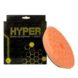 BOINA DE ESPUMA REFINO LARANJA HYPER 5 POL KERS