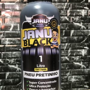 JANU BLACK 1L CERA LIQUIDA PNEU PRETINHO