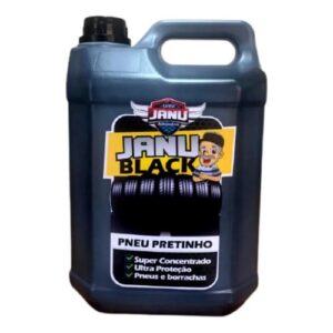 PNEU PRETINHO E CERA PRETA JANU BLACK 5L