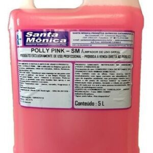 POLLY PINK MULTIUSO SANTA MONICA LAVA MOTO LIMPA ESTOFADO 5L