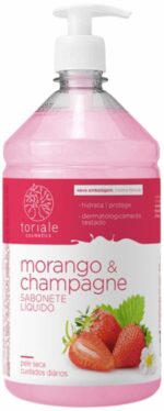 SABONETE LIQUIDO TORIALE MORANGO COM CHAMPANHE 1L