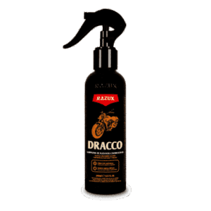 Razux Dracco 240ml - Limpador de Plásticos e Borrachas