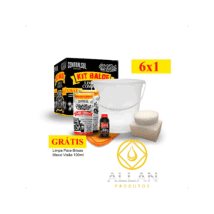 Kit De Limpeza Automotiva Centralsul – Hot Rod 6 em 1