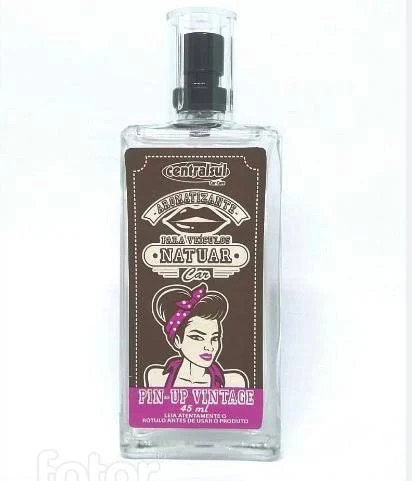 Aromatizante Para Veículos Natuar Car Pin Up Vintage 45ml