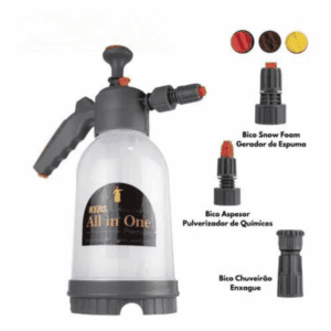 Pulverizador Manual Pressure 2 Litros All In One 3 Em 1 Kers