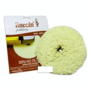 LINCOLN BOINA 8 POLEGADAS DUPLA FACE BRANCA POLIMENTO