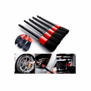 KIT DE PINCEIS PARA DETALHAMENTO AUTOMOTIVO ROTTA - 5 PEÇAS