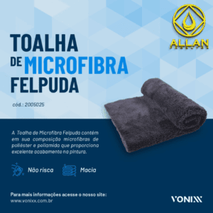 Toalha de Microfibra Felpuda Vonixx