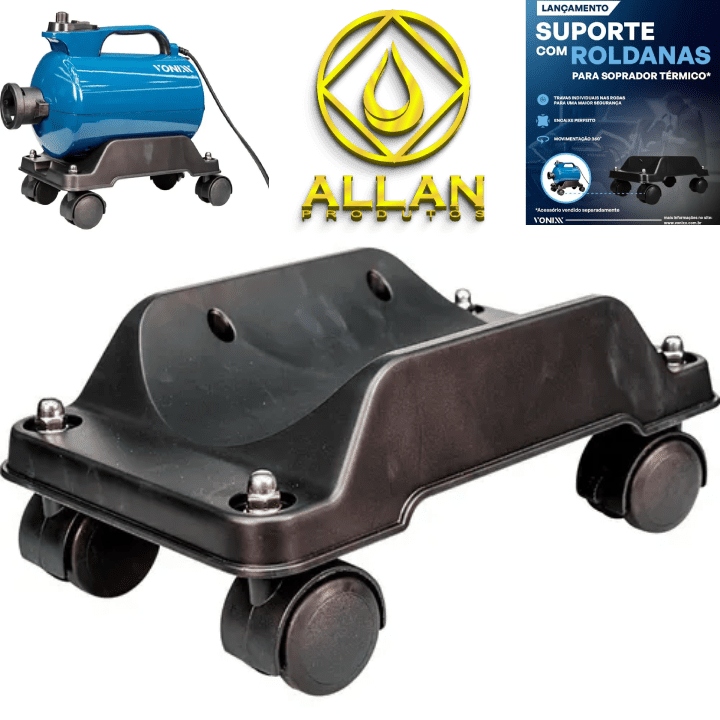 Suporte Para Soprador Térmico Com Rodas Vonixx