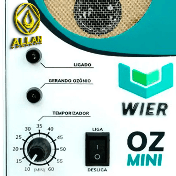 Gerador de Ozonio Purific OZ Mini Bivolt Wier ( NOVO MODELO !! ANTES COM 50W AGORA COM 55W DE POTENCIA. - Imagem 5